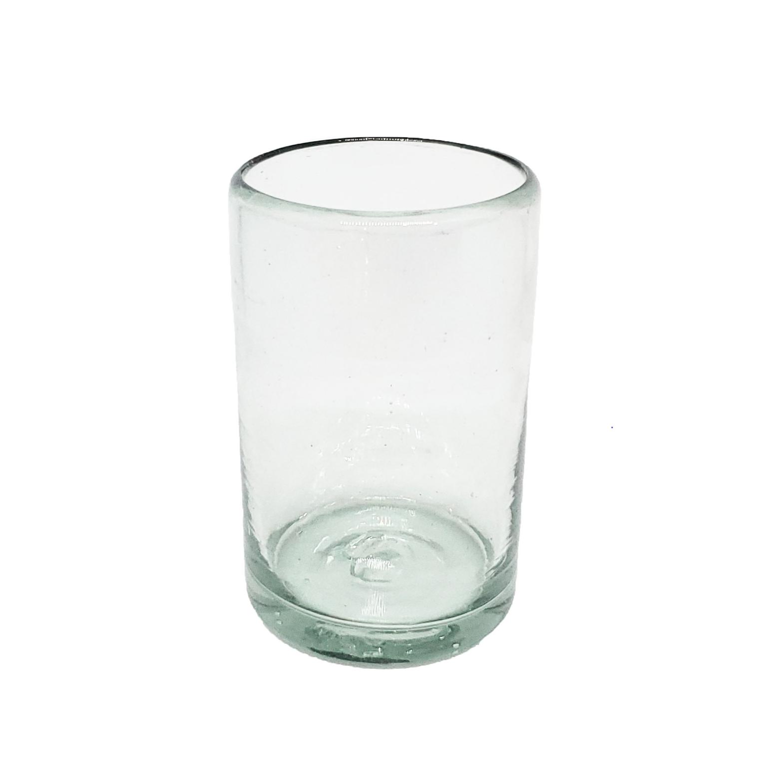 Wholesale Mexican Glasses / Clear 9 oz Juice Glasses  / These handcrafted glasses deliver a classic touch to your favorite drink.